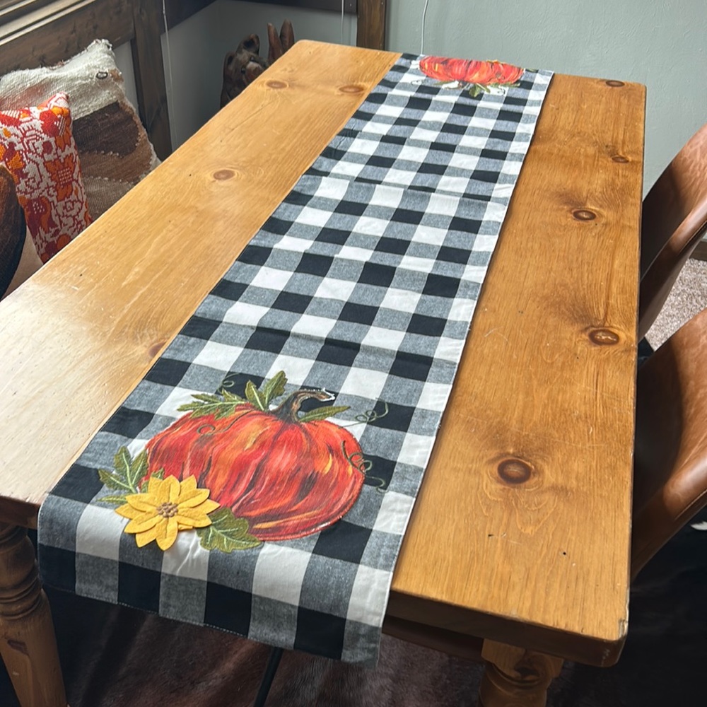 Hearth and Home Fall Table Runner